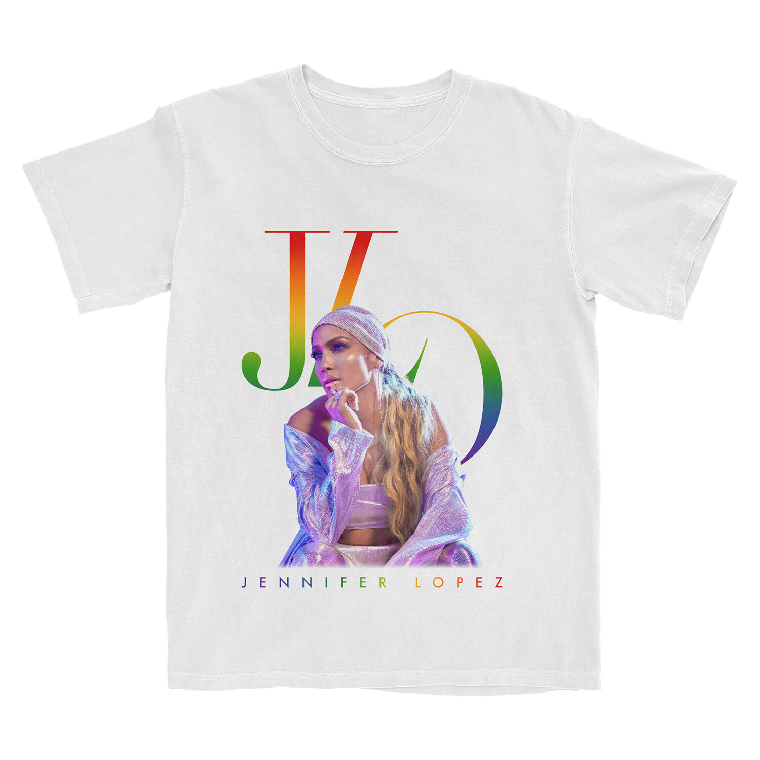 JLO Rainbow Logo T Shirt